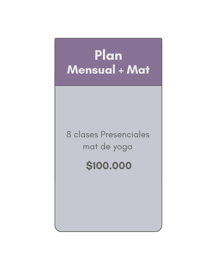 Plan mensual + Mat